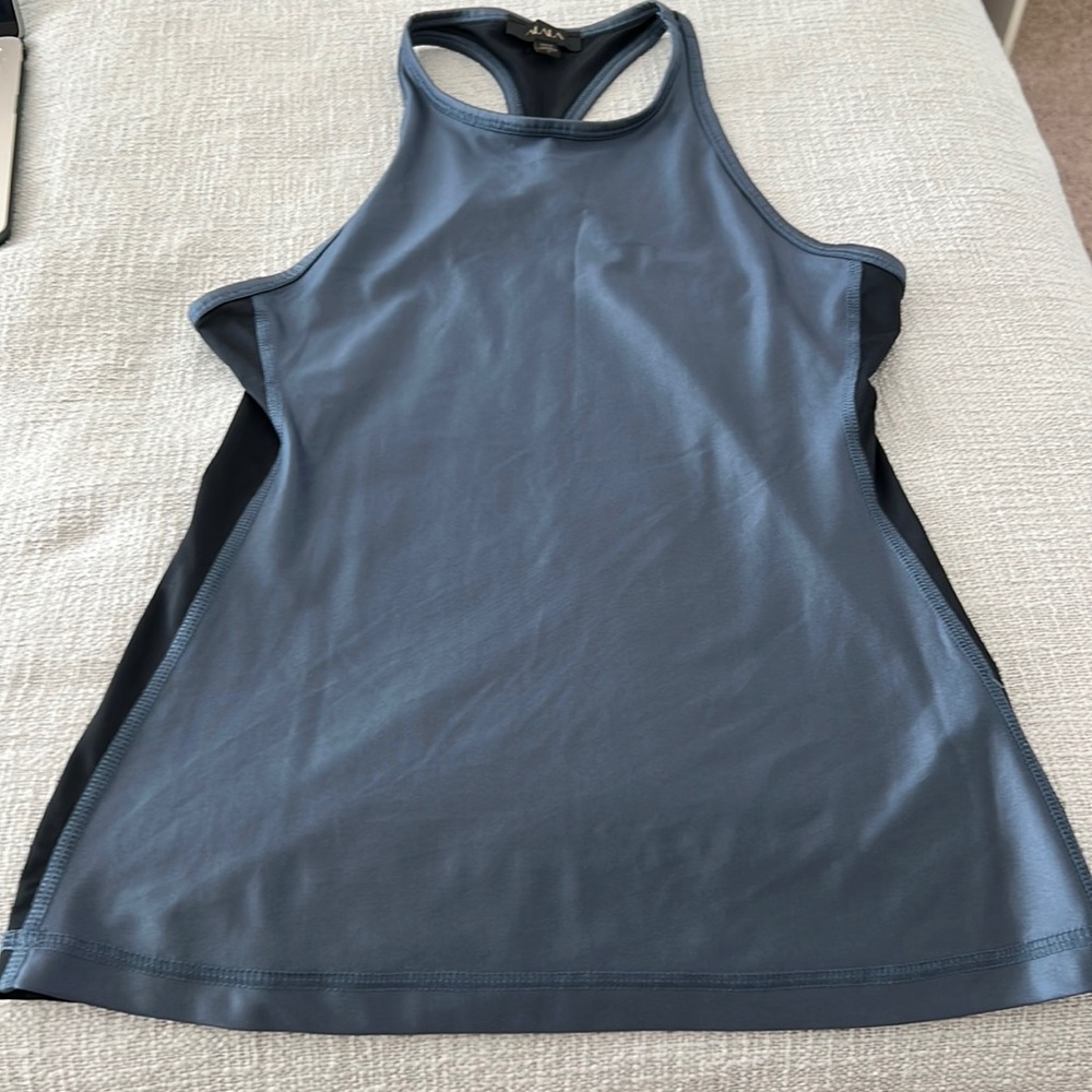 Alala tank. Size Small. Shine gray